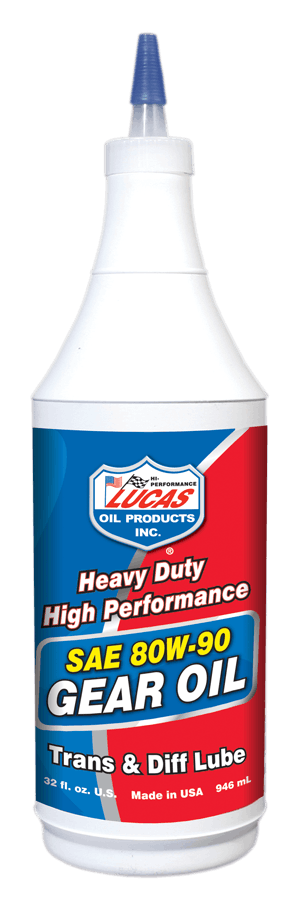 Lucas OIL SAE 80W-90 Heavy Duty Gear Oil (1 QT) 20043