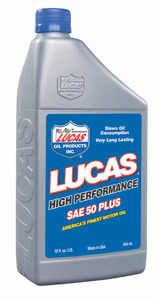 Lucas OIL SAE 50 Plus Racing Oil 10044