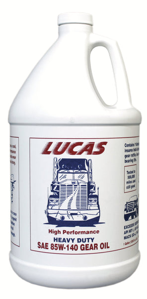 Lucas OIL SAE 85W-140 Heavy Duty Gear Oil (1 GA) 20045