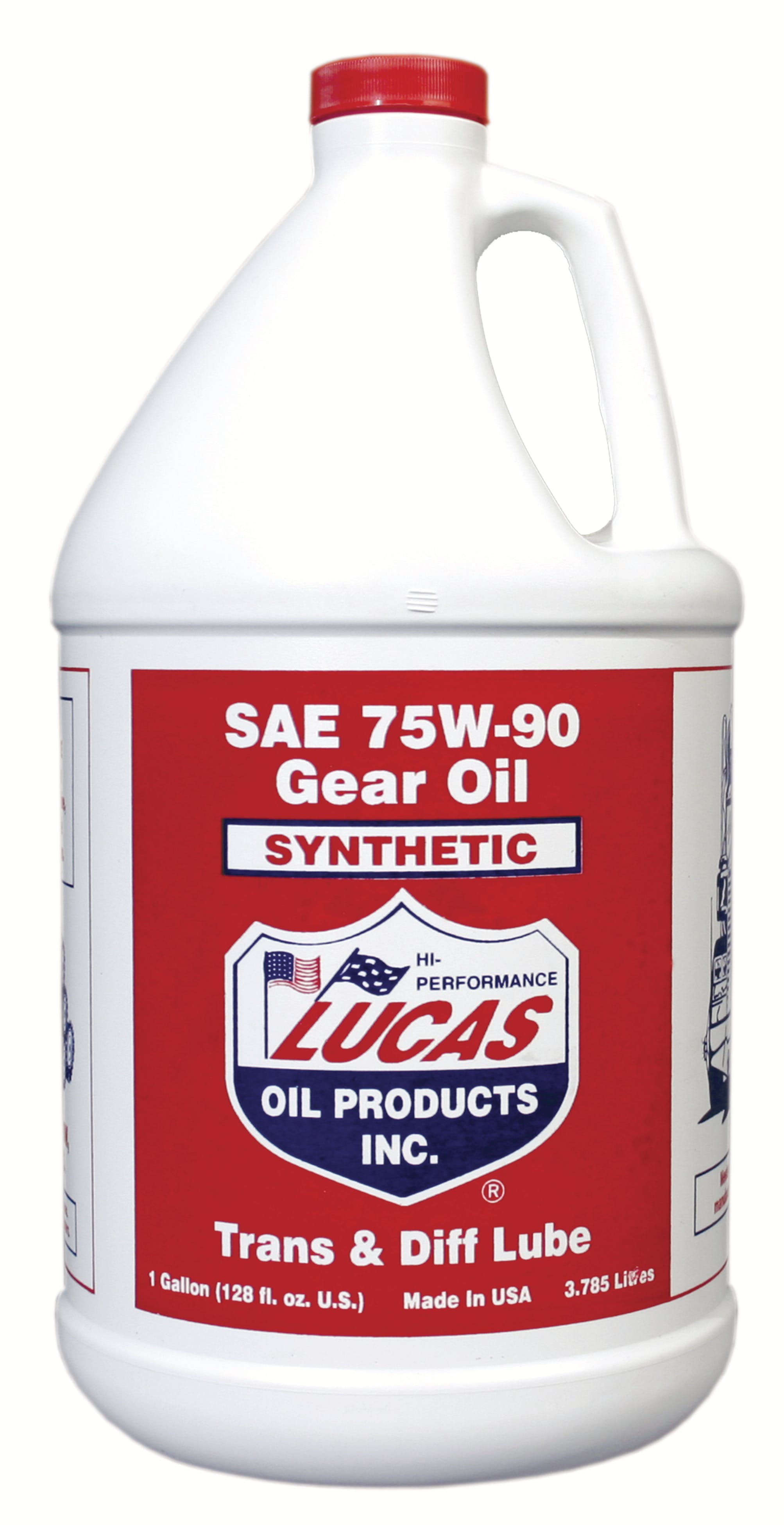 Lucas OIL Synthetic SAE 75W-90 Trans & Diff Lube (1 GA) 20048