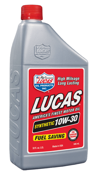 Lucas OIL Synthetic SAE 10W-30 Motor Oil (1 QT) 20050
