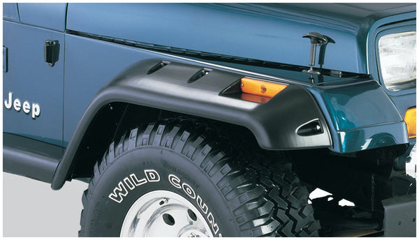 Bushwacker 10057-07 Cutout Style Jeep Fender Flares, 2pc