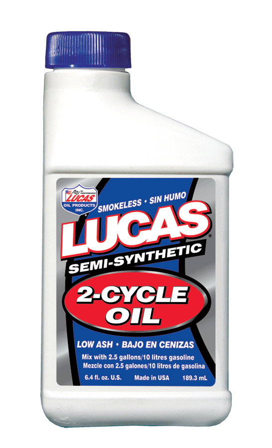 Lucas OIL Semi-Synthetic 2-Cycle Oil (6.4 OZ) 20059
