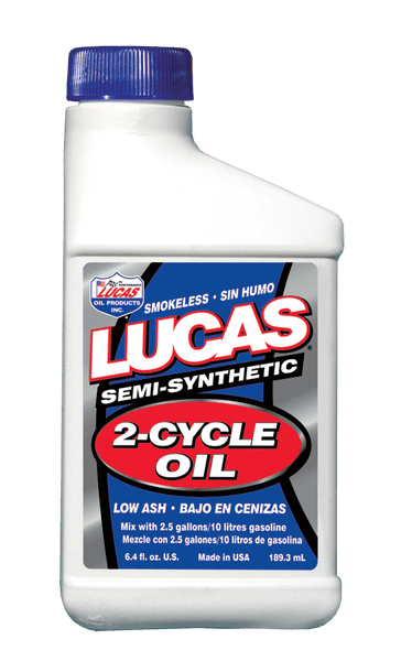 Lucas OIL Semi-Synthetic 2-Cycle Oil (6.4 OZ) 20059