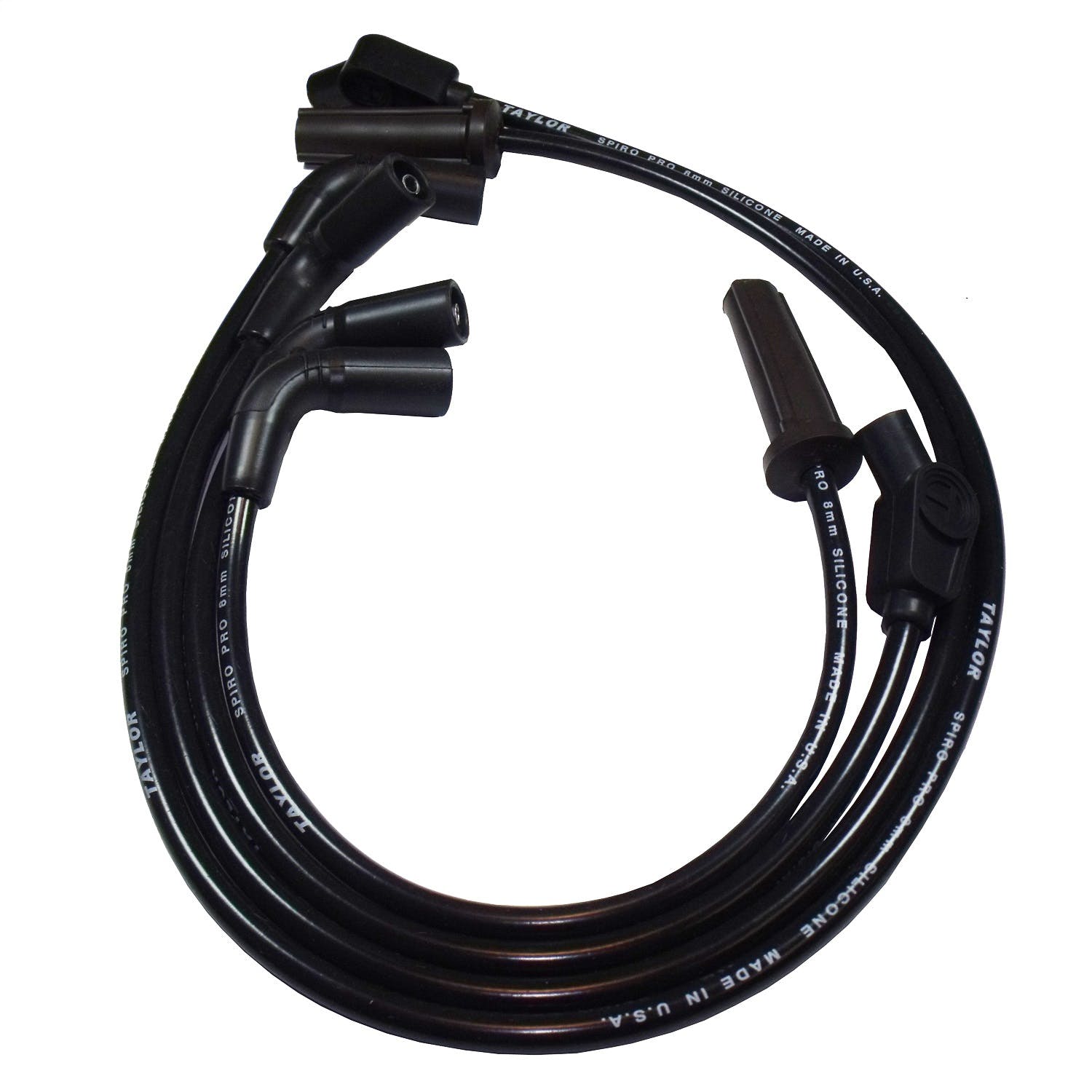 Taylor Cable Products 10037 8mm Spiro-Pro black custom MC 135