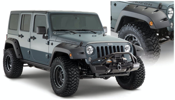 Bushwacker 10077-02 Pocket Style Fender Flares, 2pc