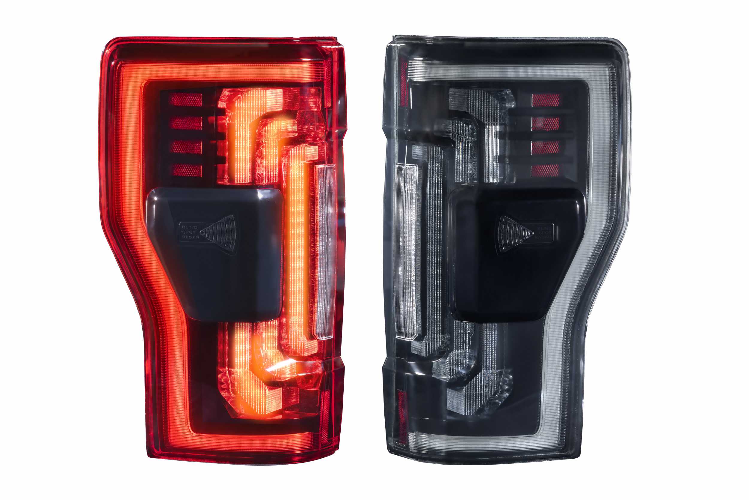 Morimoto XB LED Tails: Ford Super Duty (17-22) (Pair / Red) LF351