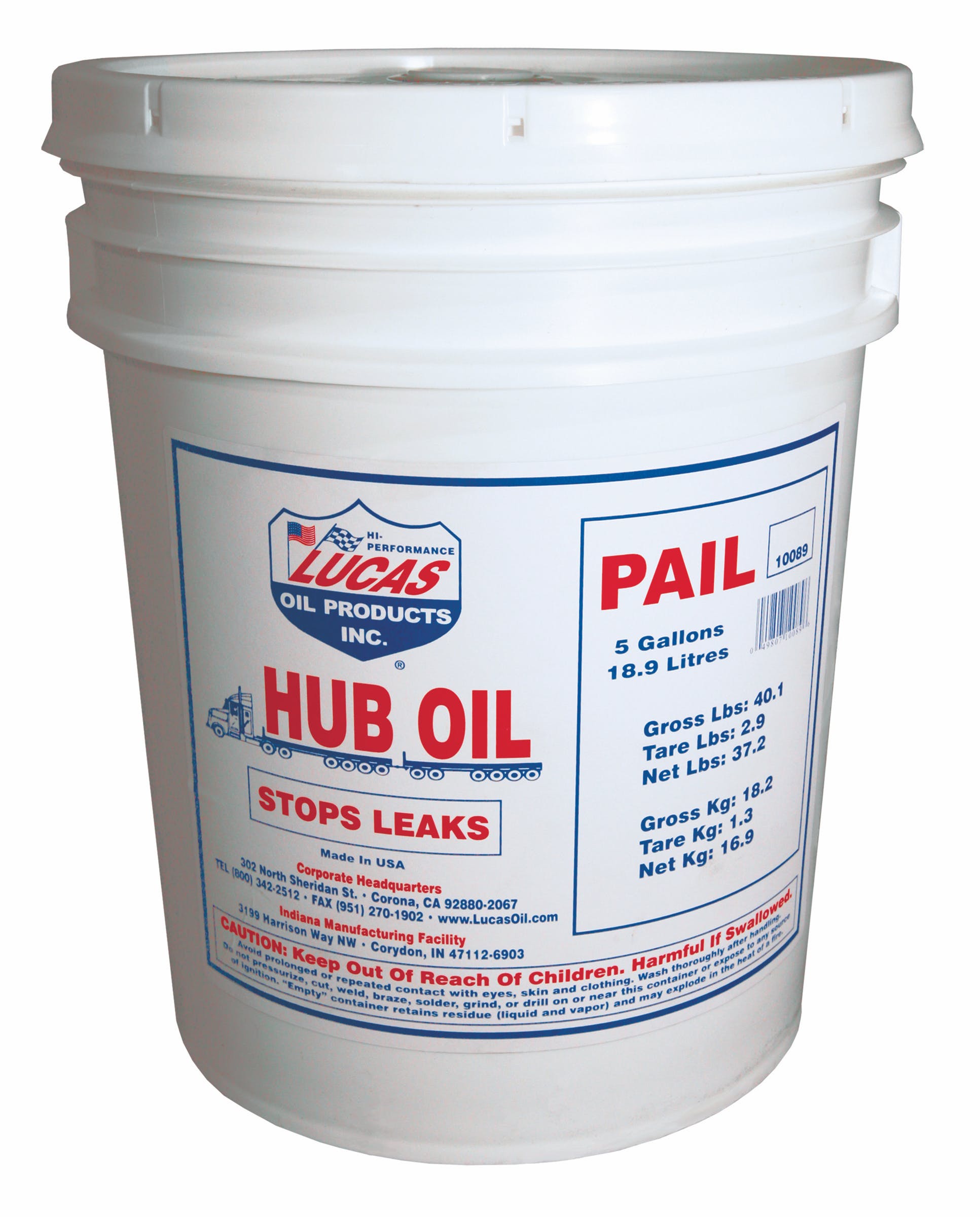 Lucas OIL Hub Oil 10089