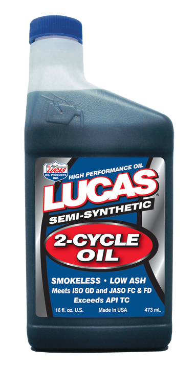 Lucas OIL Semi-Synthetic 2-Cycle Oil (16 OZ) 20120