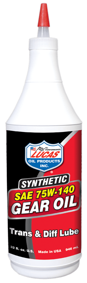 Lucas OIL Synthetic SAE 75W-140 Trans & Diff Lube (1 QT) 20121