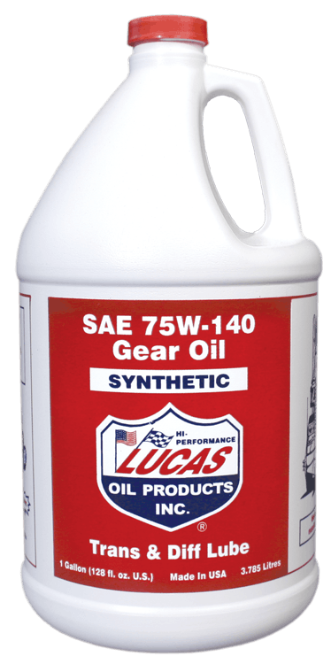 Lucas OIL Synthetic SAE 75W-140 Trans & Diff Lube (1 GA) 20122