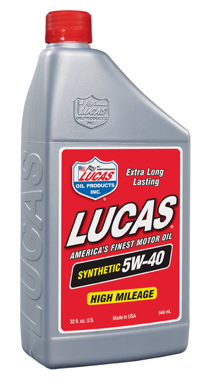 Lucas OIL Synthetic SAE 5W-40 Motor Oil (1 QT) 20189