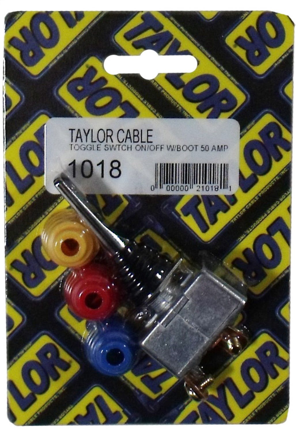 Taylor Cable Products 1018 Toggle Switch on/off w/boot 50 amp