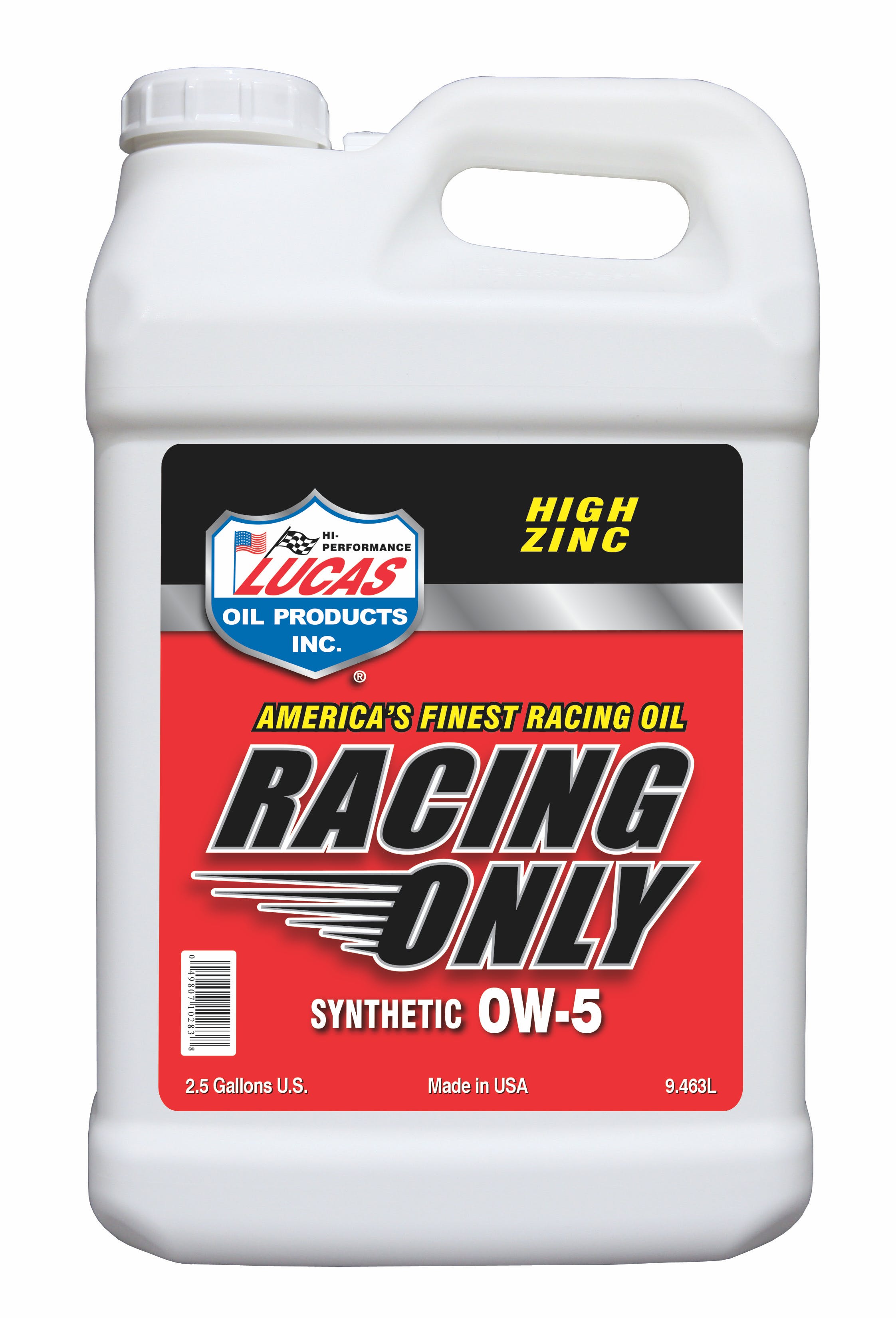 Lucas OIL Synthetic SAE 0W-05 Racing Oil 10283