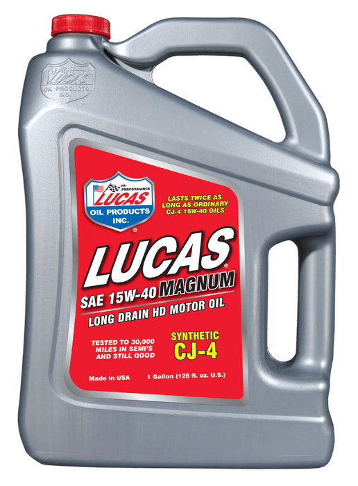 Lucas OIL Synthetic SAE 15W-40 CJ-4 Motor Oil 10299