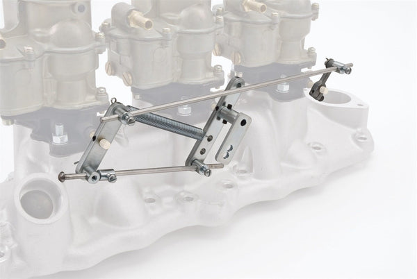 Edelbrock 1033 94 Carburetor Progressive Throttle Linkage Kit for Tripple Carb Set-up
