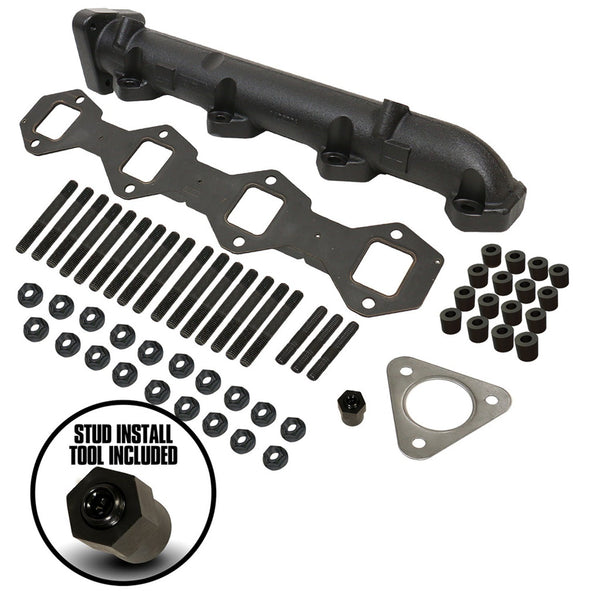 BD Diesel Performance 1043006 BD 6.7L Powerstroke Driver s Side Exhaust Manifold Kit-Ford 2011-2016 F250/350