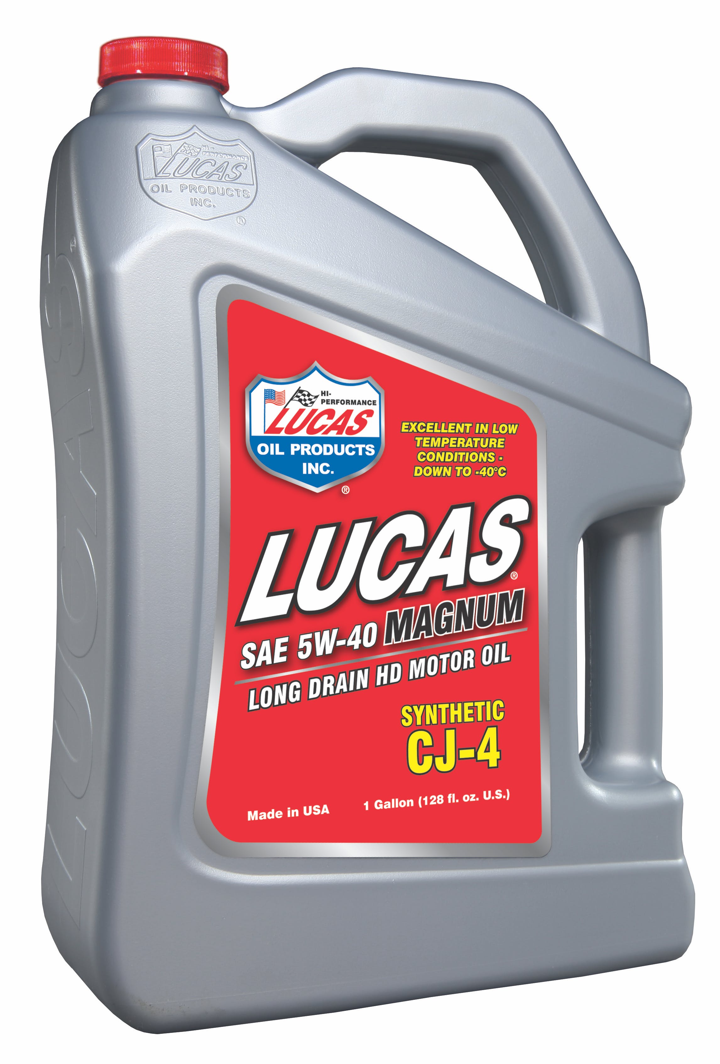 Lucas OIL Synthetic SAE 5W-40 CJ-4/SM Motor Oil (1 GA) 20436