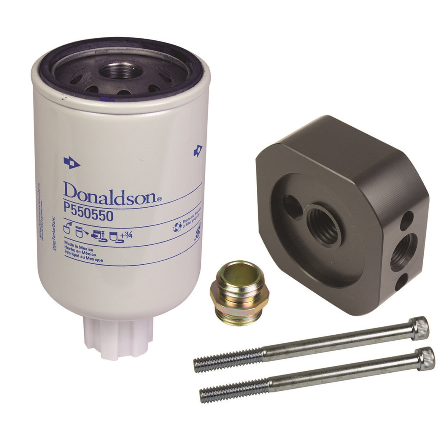 BD Diesel Performance 1050340-WSP Flow-MaX Add-On Pre Water Separator Filter Kit