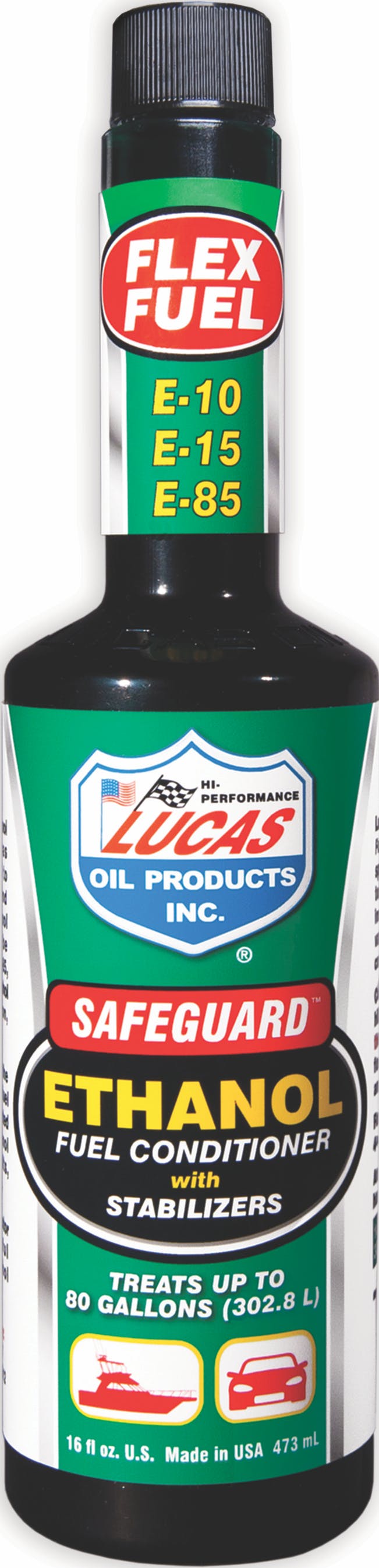 Lucas OIL Safeguard Ethanol Fuel Conditioner (16 OZ) 20576