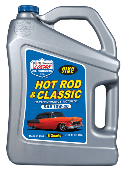 Lucas OIL Hot Rod & Classic Car HP Motor Oil SAE 10W-30 10679