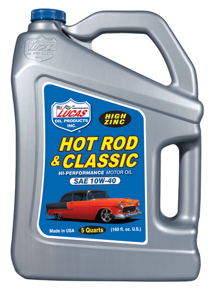 Lucas OIL Hot Rod & Classic Car HP Motor Oil SAE 10W-40 10683