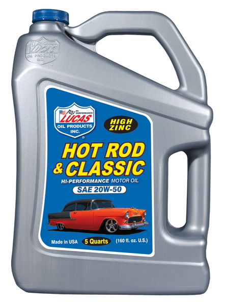 Lucas OIL Hot Rod & Classic Car HP Motor Oil SAE 20W-50 10684