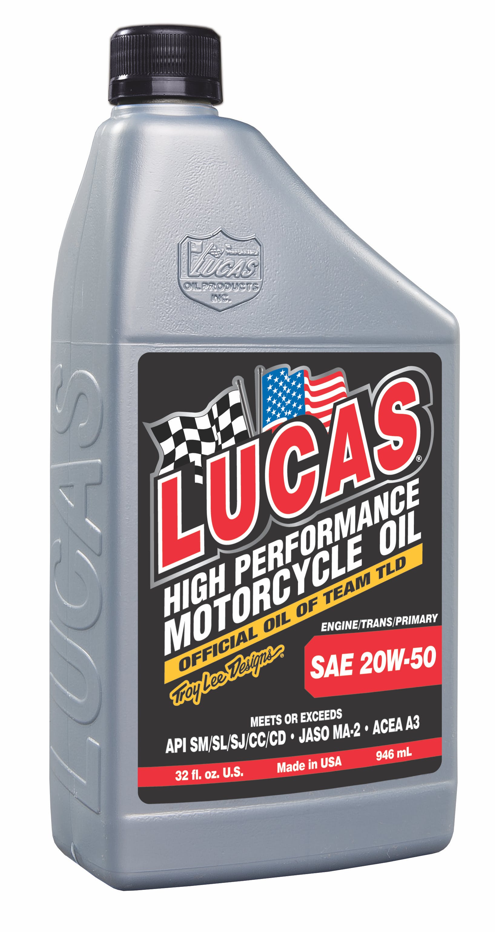 Lucas OIL SAE 20W-50  Motorcycle Oil (1 QT) 20700