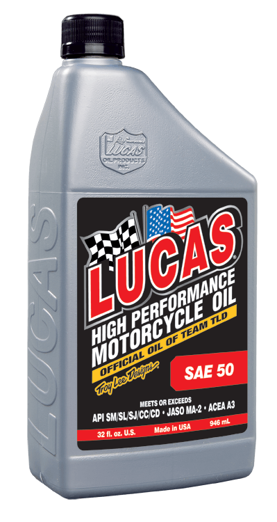Lucas OIL 50 wt. Motorcycle Oil (1 QT) 20712