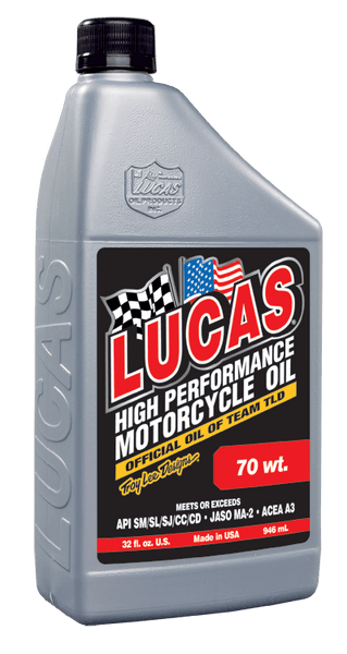 Lucas OIL 70 wt. Motorcycle Oil (1 QT) 20714