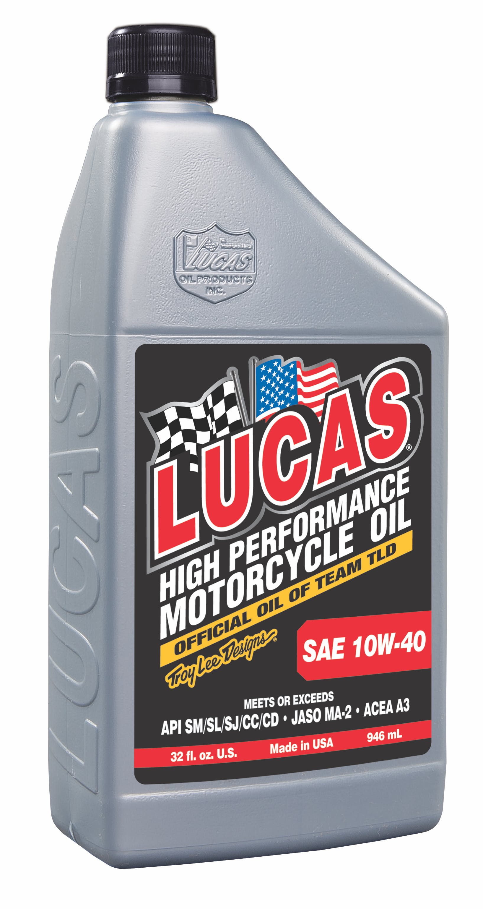 Lucas OIL SAE 10W-40 Motorcycle Oil 20767