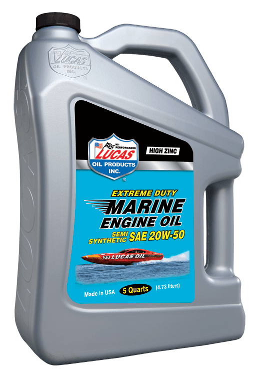 Lucas OIL Marine Semi-Synthetic SAE 20W-50 Engine Oil 10811