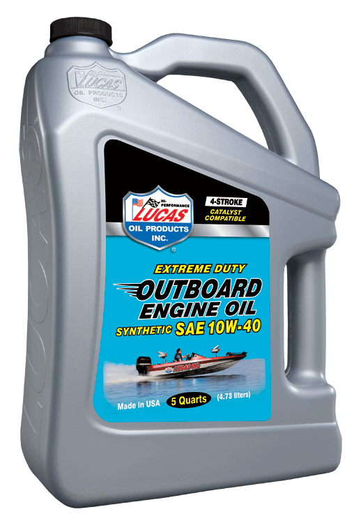 Lucas OIL Outboard Engine Oil Synthetic 10W-40 10813