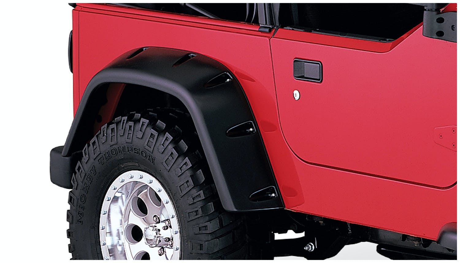 Bushwacker 10908-07 Pocket Style Fender Flares, 4pc