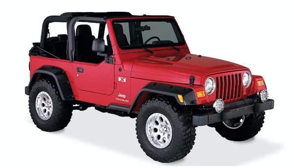 Bushwacker 10908-07 Pocket Style Fender Flares, 4pc