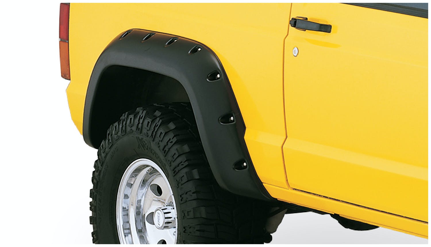 Bushwacker 10912-07 Cutout Style Jeep Fender Flares, 4pc