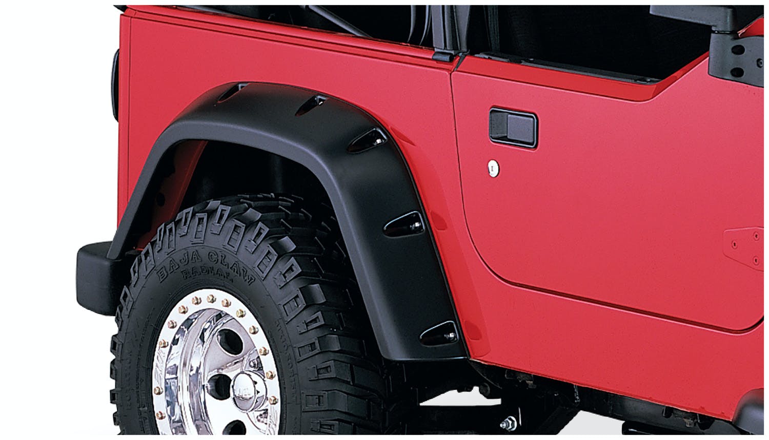 Bushwacker 10917-07 Pocket Style Fender Flares, 4pc