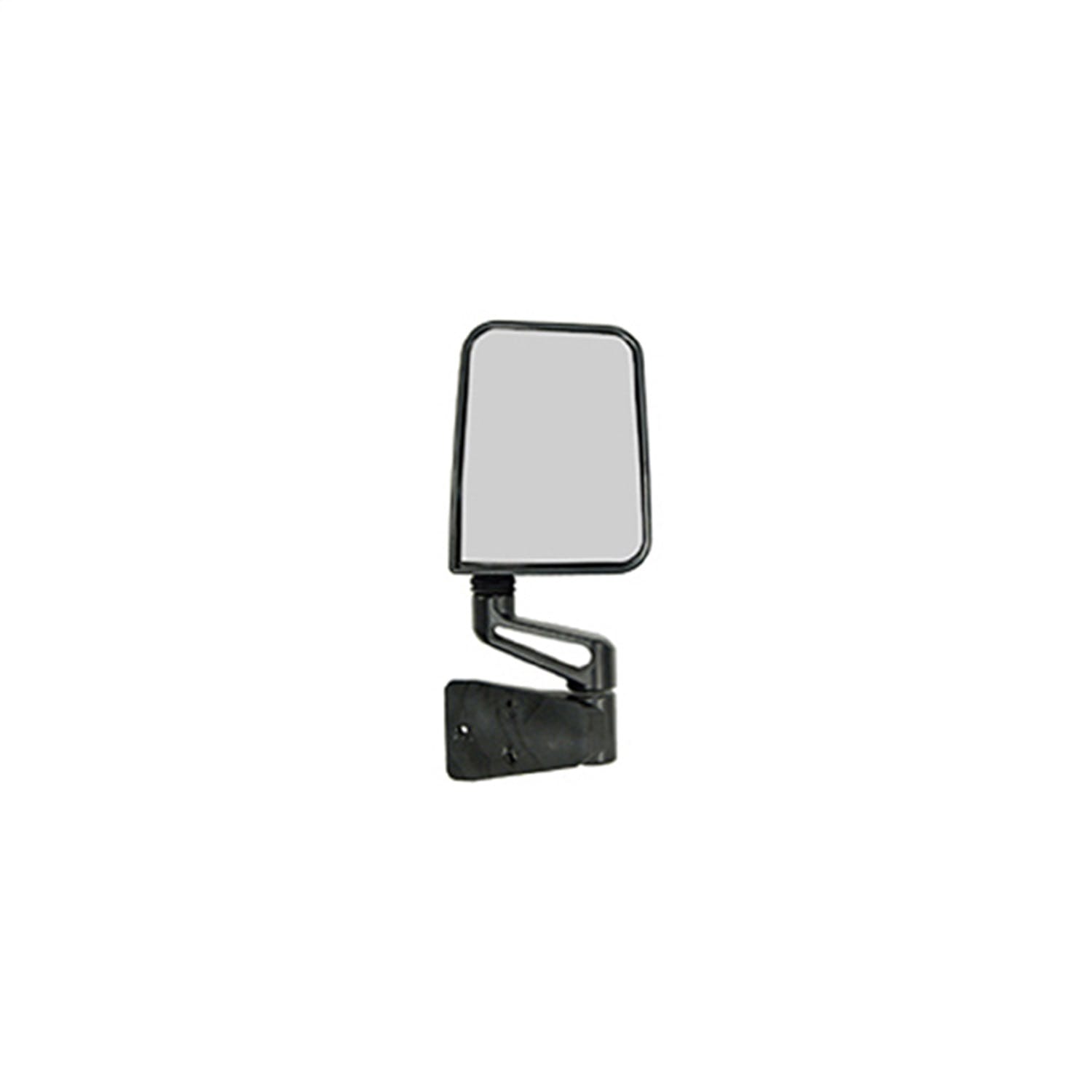 Omix-ADA 11002.04 Door Mirror; Right; Black; 87-02 Jeep Wrangler YJ/TJ