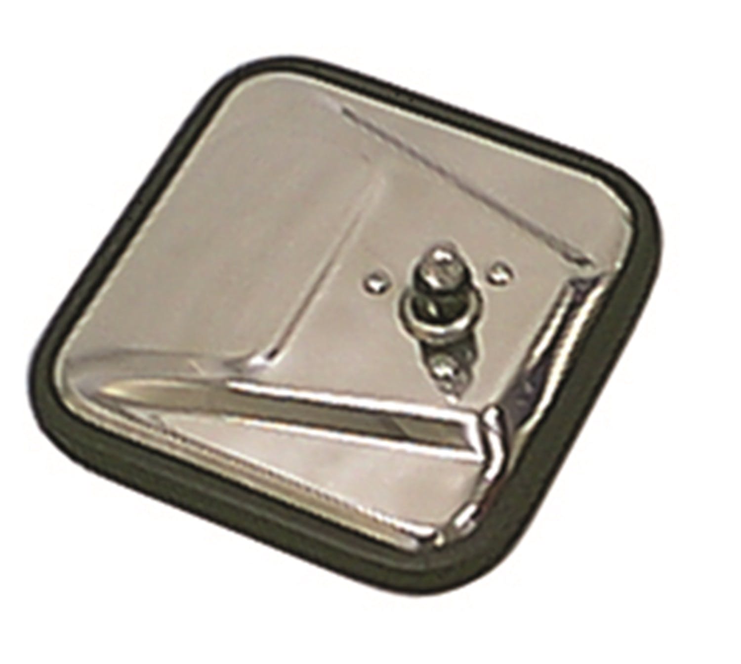 Rugged Ridge 11006.01 CJ-Style Mirror Head, Stainless Steel, Left