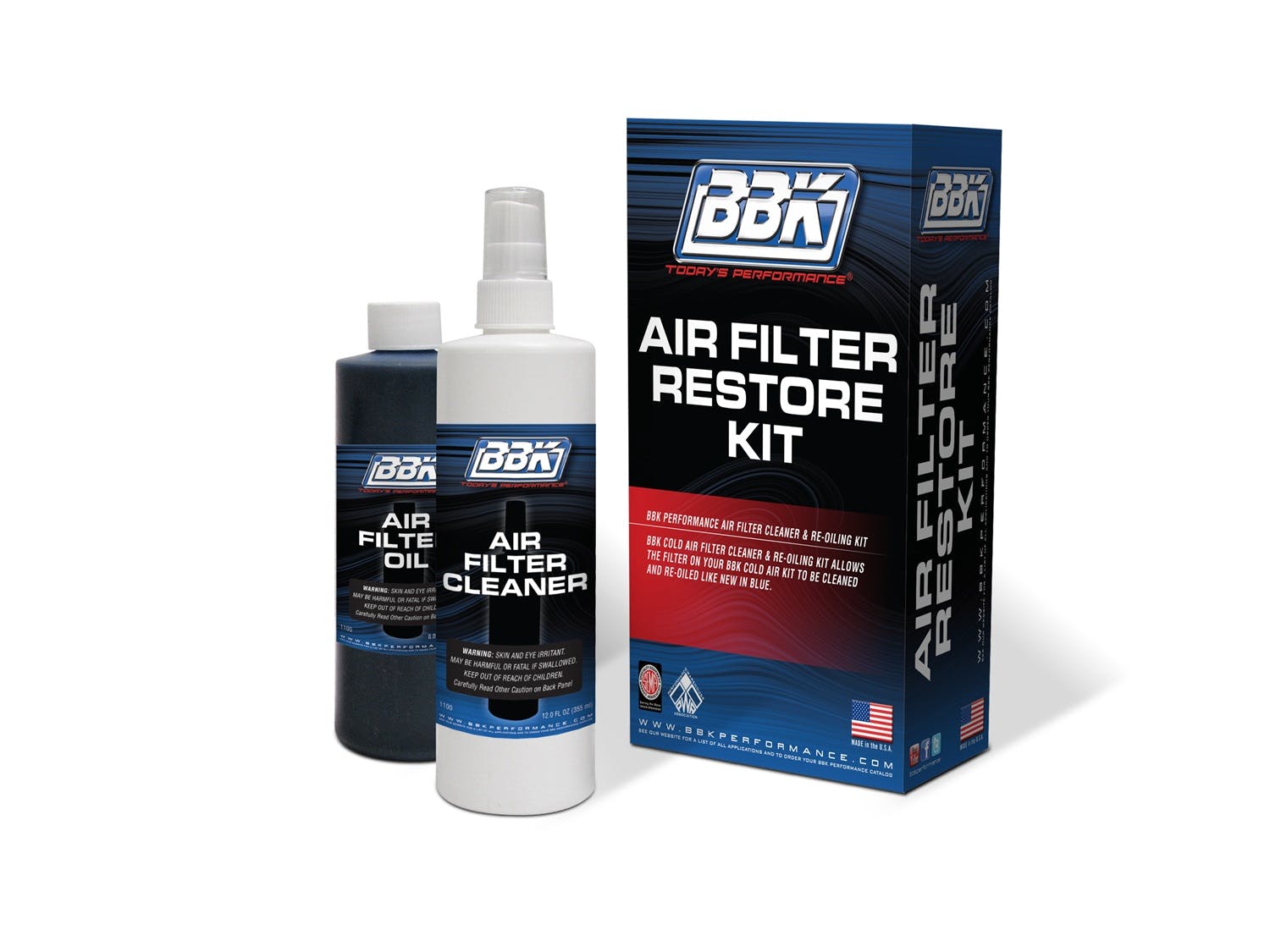 BBK Performance Parts 1100 BBK Cold Air Filter Cleaning/Recharger Kit