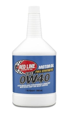 Red Line Oil 11104 0W40 Synthetic Motor Oil (1 quart)