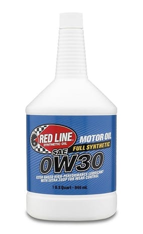 Red Line Oil 11114 0W30 Synthetic Motor Oil (1 quart)