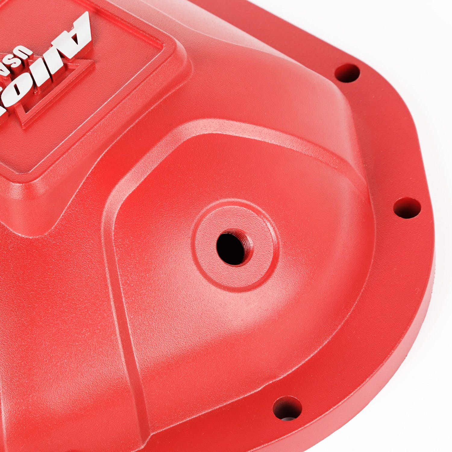 Alloy USA 11212 Aluminum Differential Cover, Dana 44, Red