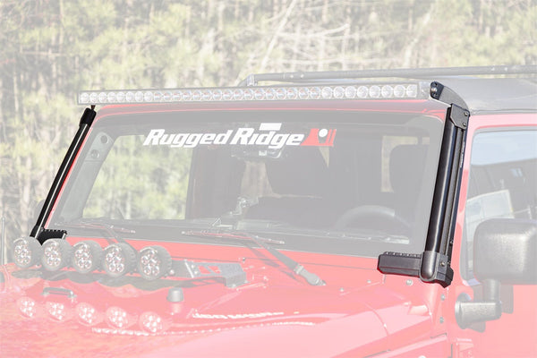 Rugged Ridge 11232.52 Elite Fast Track Mounting System, 50 inch Bar