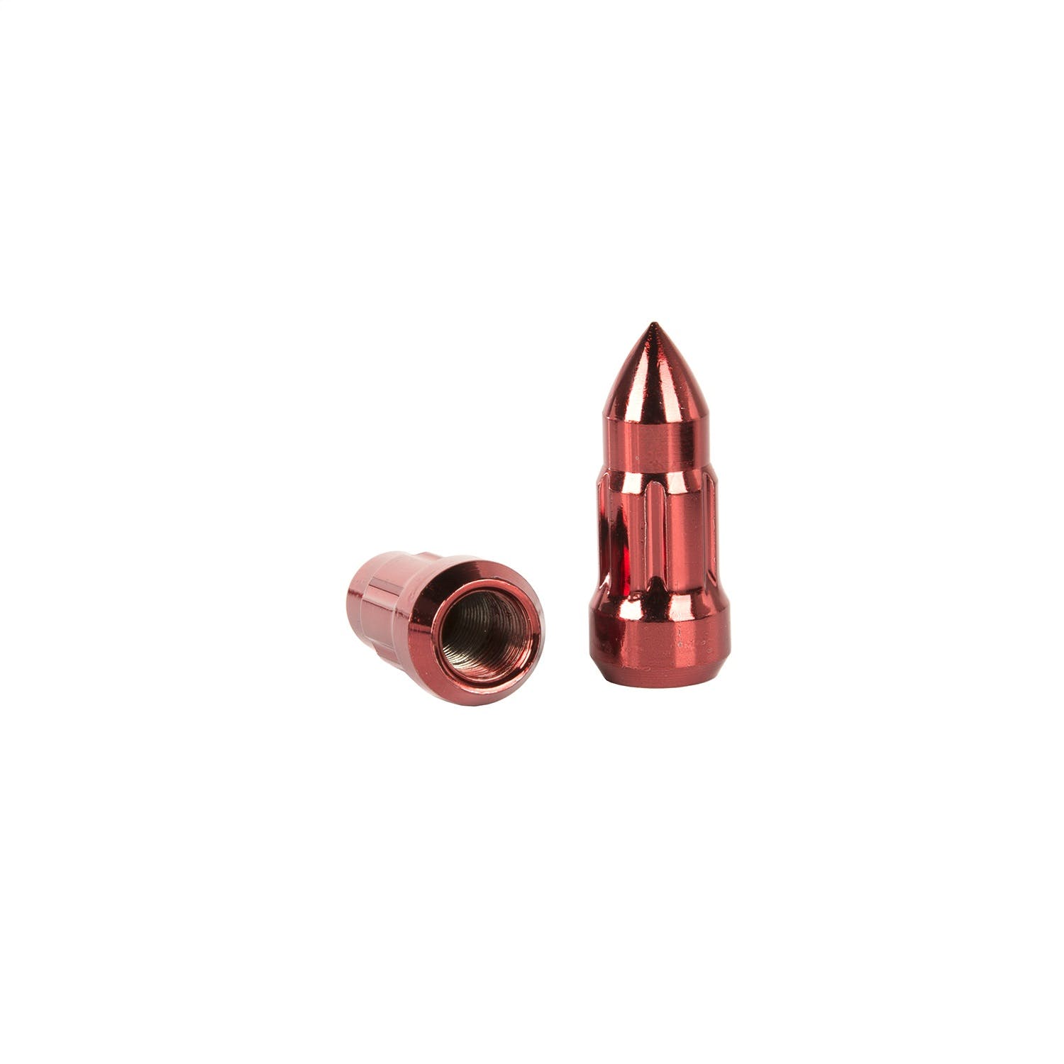 Alloy USA 11290 Lug, Bullet Style, Red, 23pc, 1/2-20