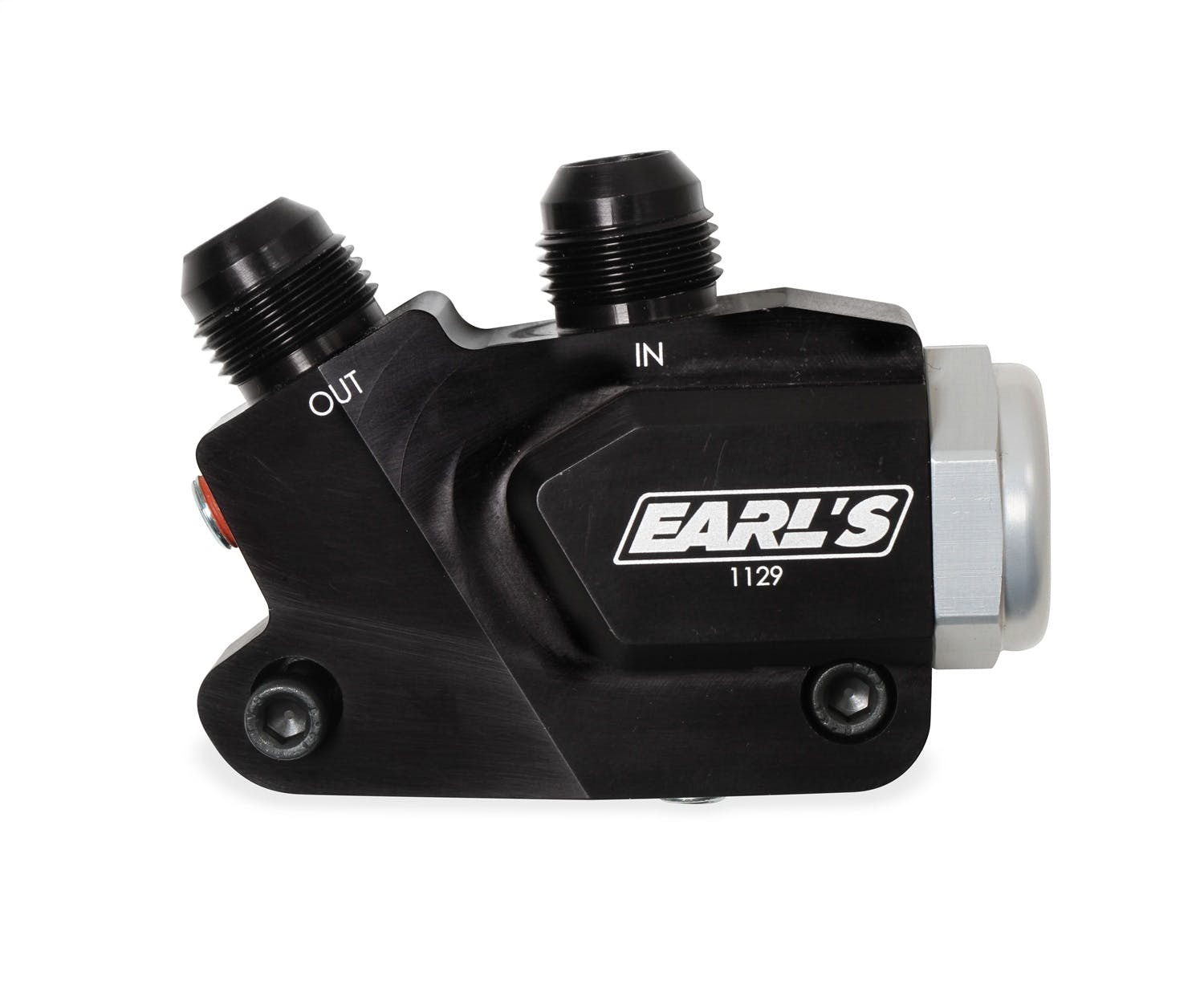 Earl's Performance Plumbing 1129ERL GM LT EGNE OIL COOLER ADTR 180 THERMO