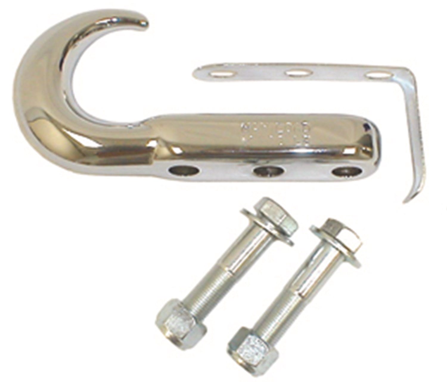 Rugged Ridge 11303.03 Front Tow Hook, Chrome