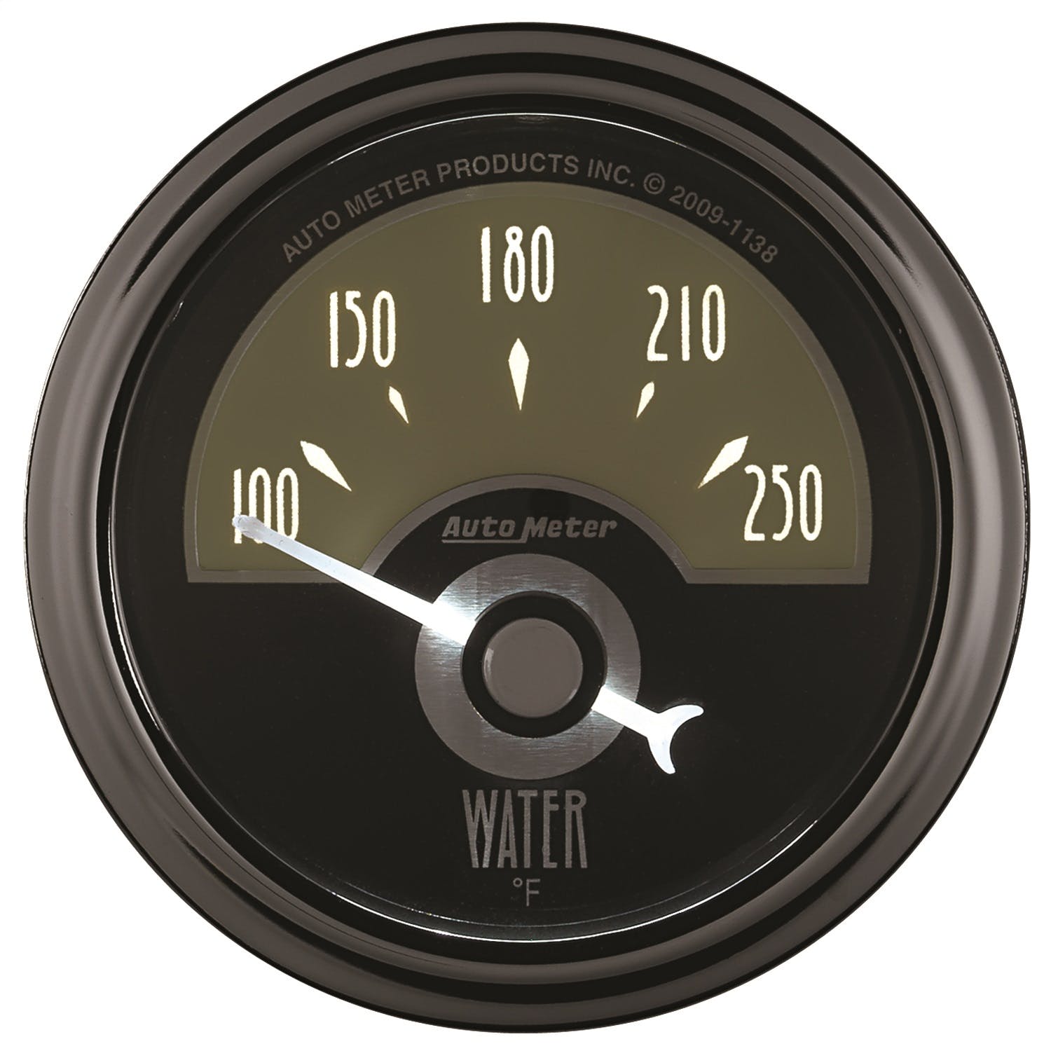 AutoMeter Products 1136 GAUGE; WATER TEMP; 2 1/16in.; 250° F; ELEC; CRUISER AD