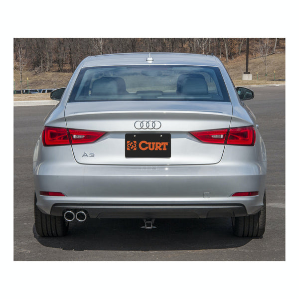CURT 11399 Class 1 Trailer Hitch, 1-1/4 Receiver, Select Audi A3, Quattro