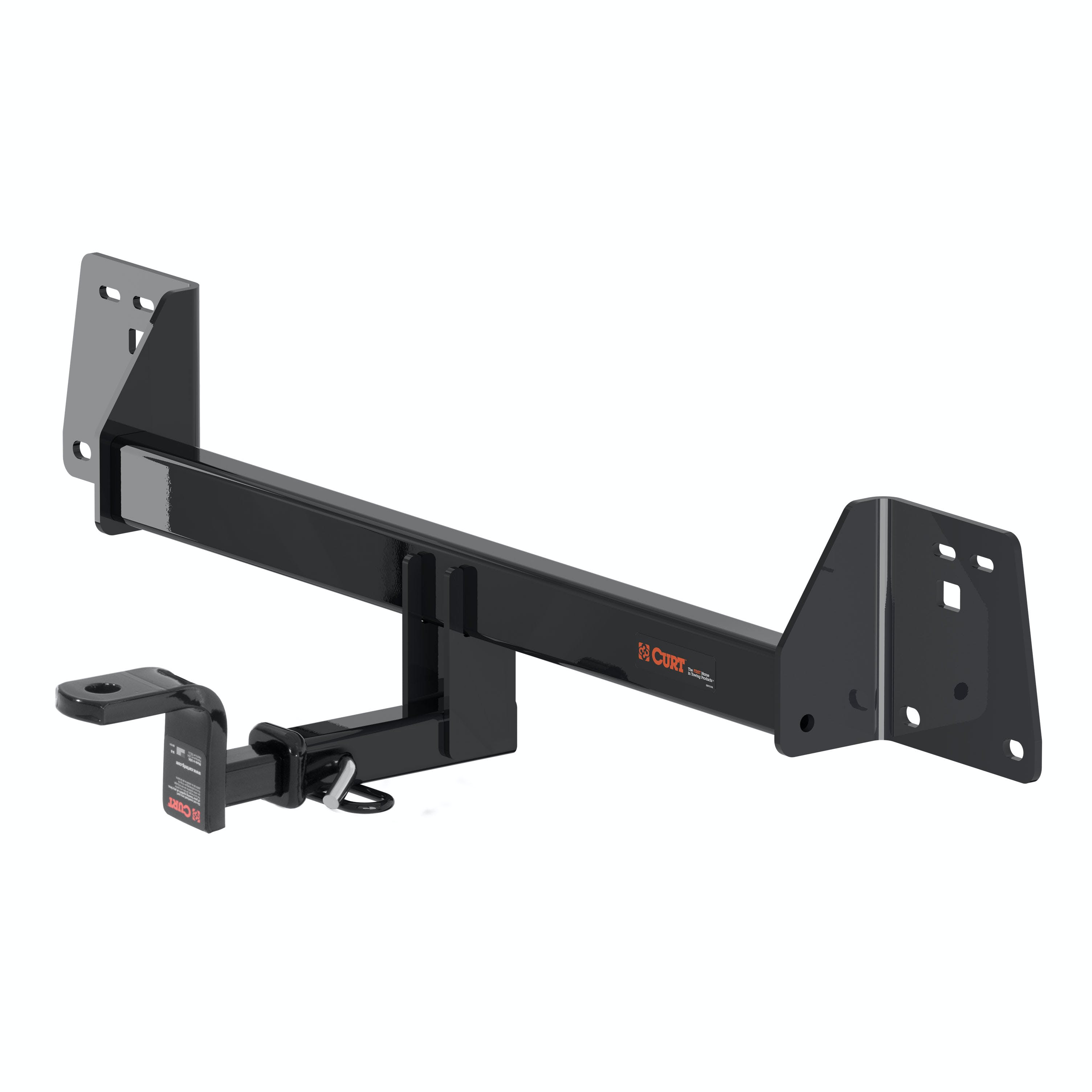 CURT 114733 Class 1 Trailer Hitch, 1-1/4 Ball Mount, Select Toyota Prius, Prime